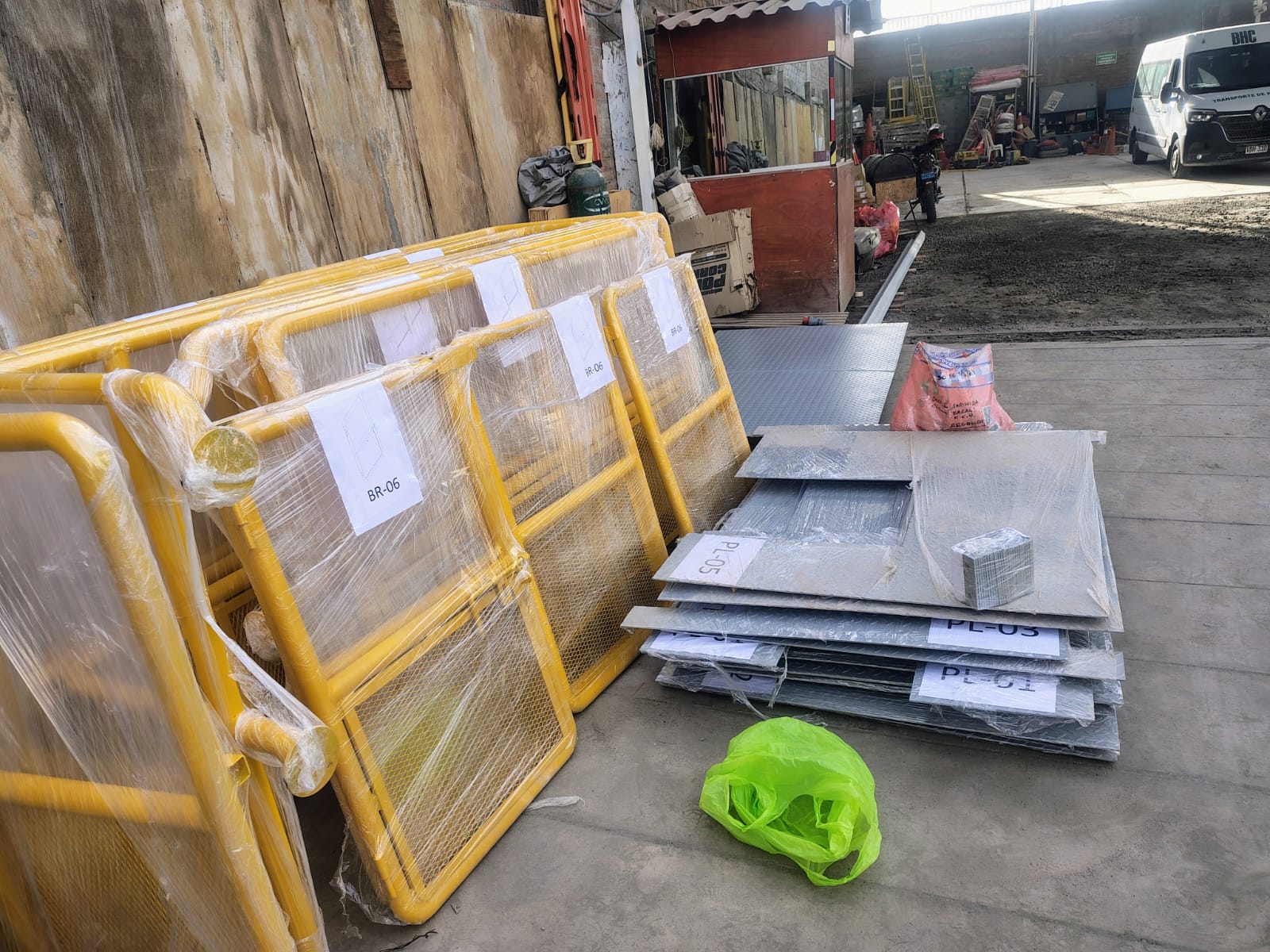 Proyecto de fabricacion y montaje de estructuras